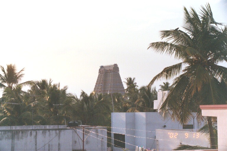 Rajagopuram from the Open Terrace of my house